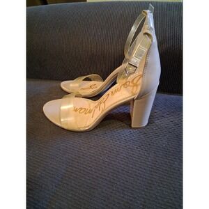 Sam Edelman Nude Block Heel Sandals